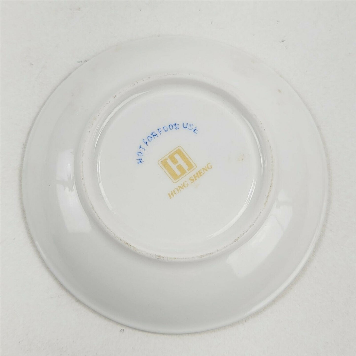 Hong Sheng Blue Floral Decorative Tea Cup & Saucer