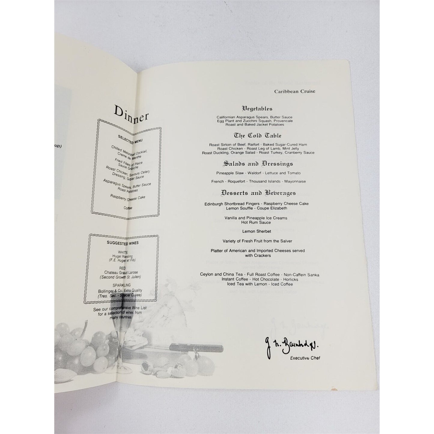 5 Vintage Cruise Ship Nautical Menus 1951-1981 Frankfurt Nova Scotia Sitmar