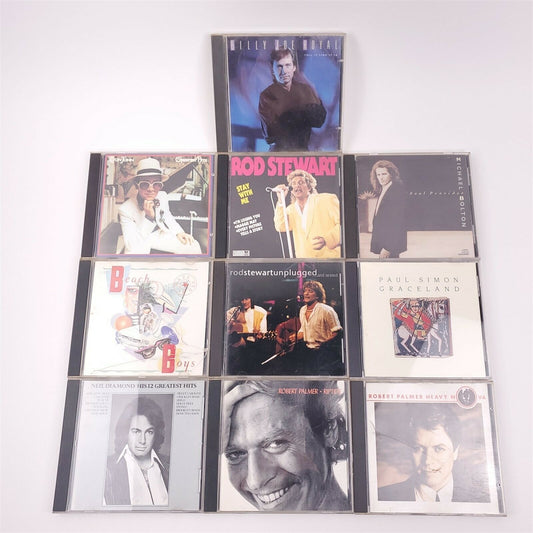 10 Pop Soft Rock CDs Robert Palmer Paul Simon Neil Diamond Elton John Beach Boys