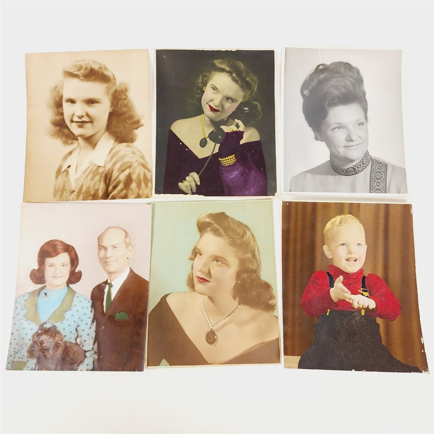 40 Vintage Photos 1940s-70s Elouise Swope Gibbs Dickey L'Oreal of Paris ID'd