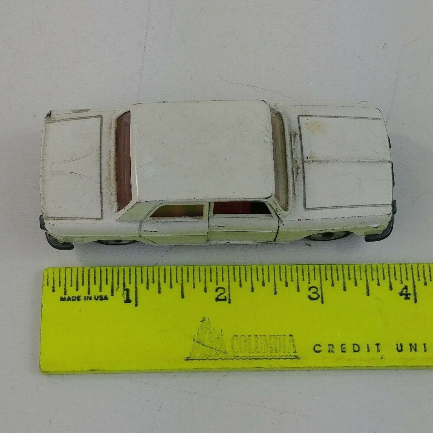 Mercury 33 Lancia Fulvia White 1:43 Italy 1960s Red Interior