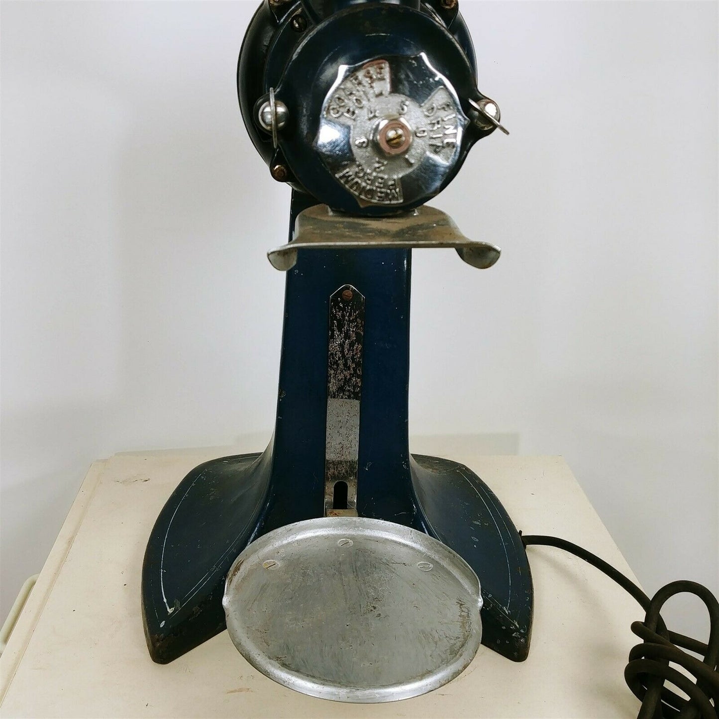Antique 1920's American Duplex Electric Coffee Cutter Grinder Cast Iron Aluminum