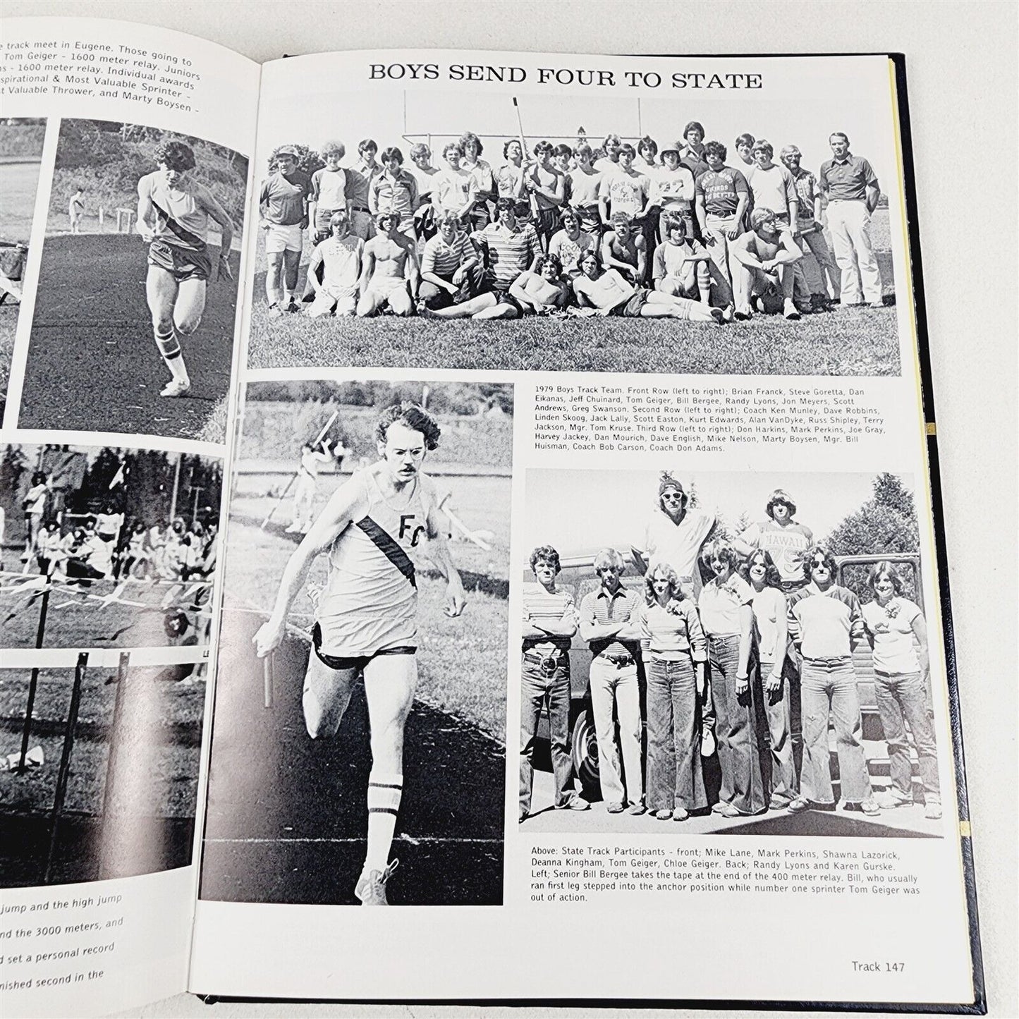 1978-1979 Yearbook Forest Grove High School Annual 1970s Oregon History