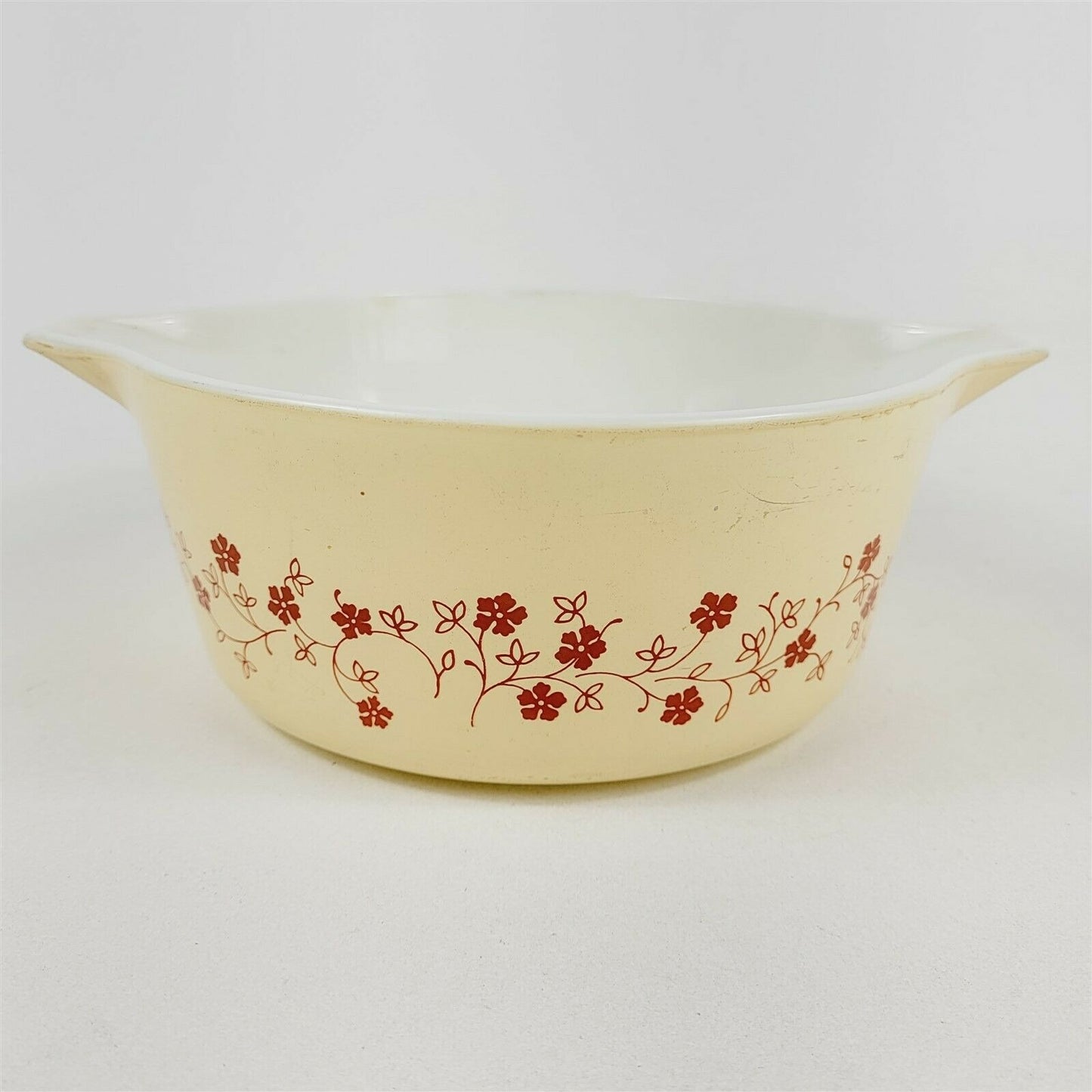 Vintage Pyrex Trailing Flowers Casserole Dish 475 2.5L - No Lid