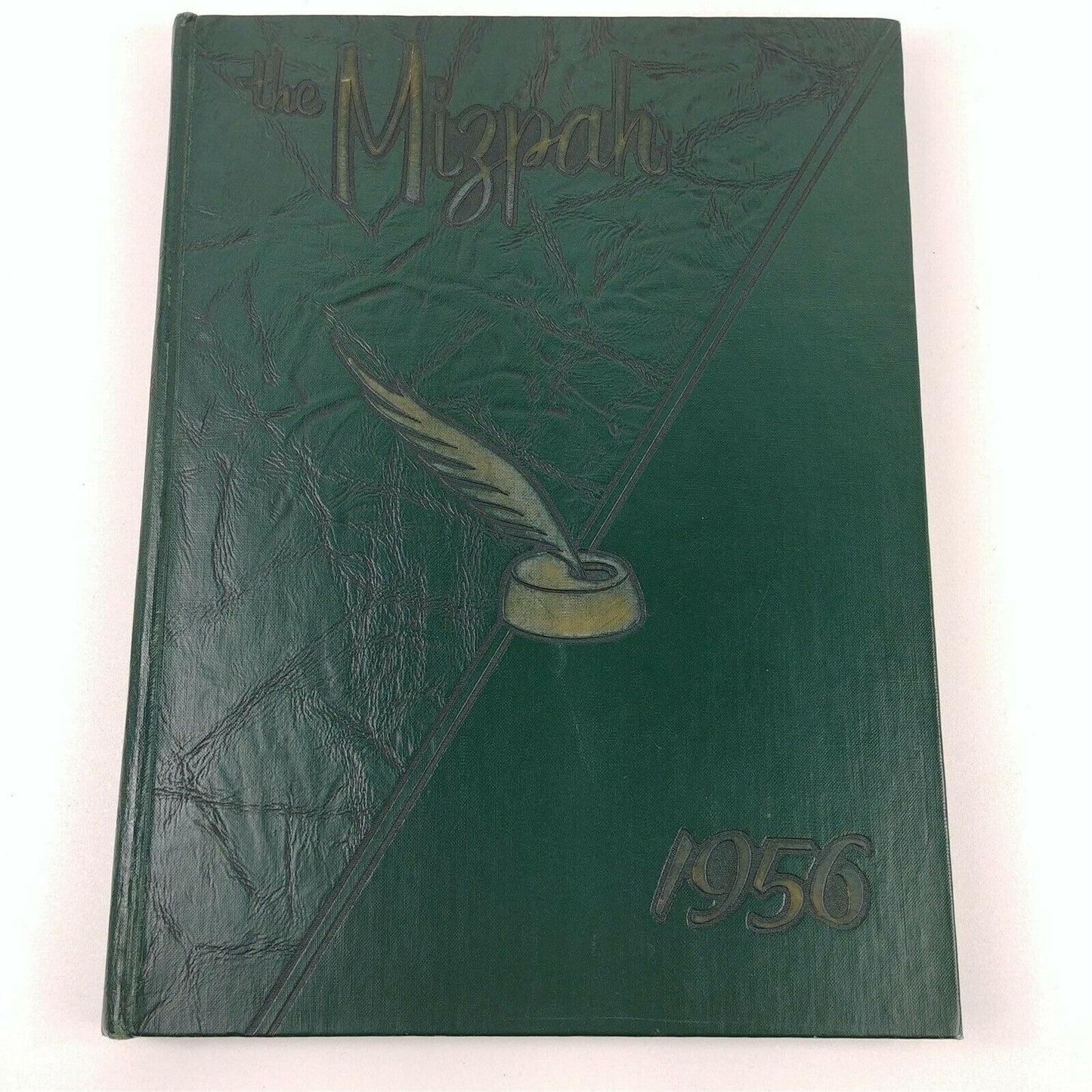 The Mizpah 1956 Green Hardcover Yearbook Annual Southwestern Junior College