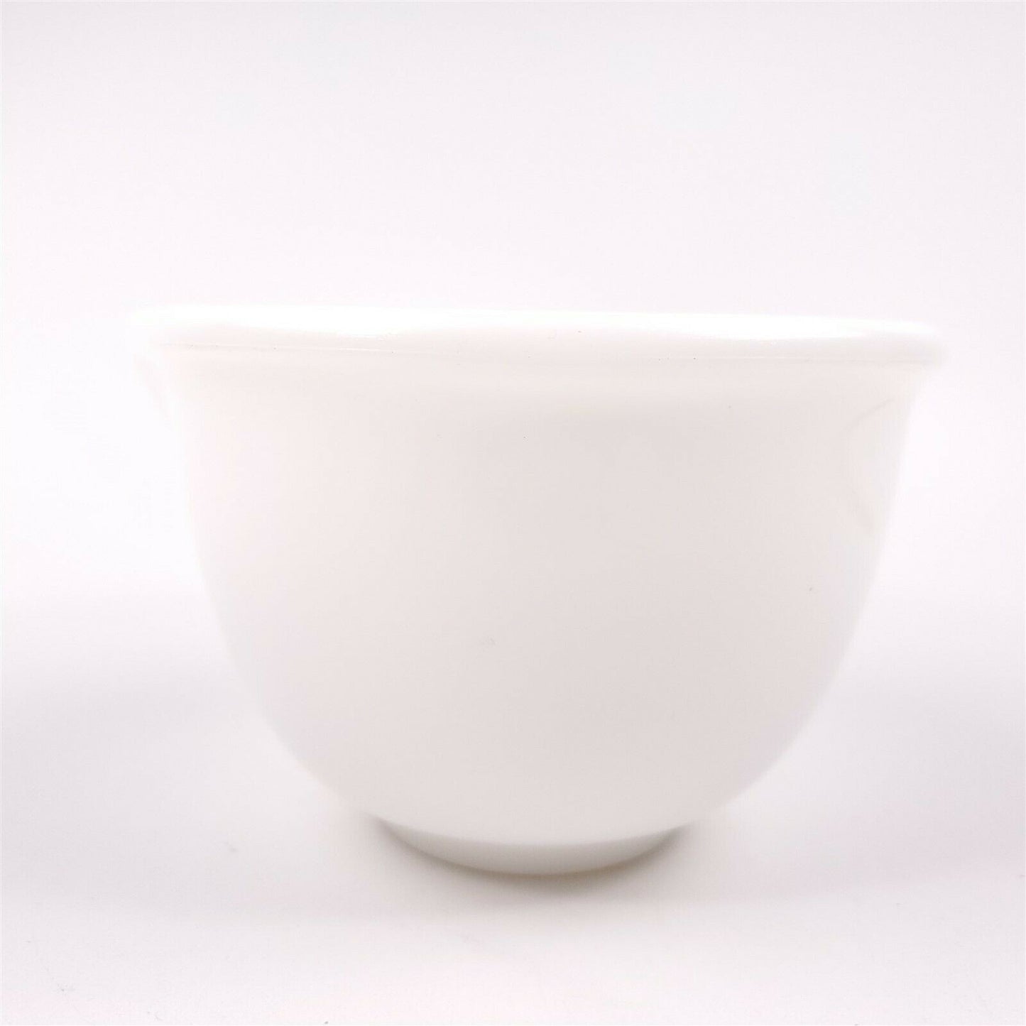 Milk Glass White Mixing Bowl 6-3/4" x 4-1/4" Spout