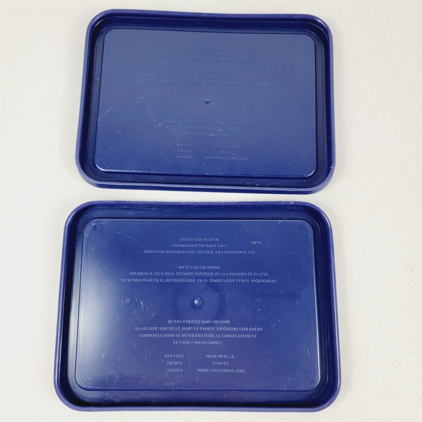 4 Pyrex Plastic Replacement Lids 4 Cup 3 Cup Various Sizes Shapes