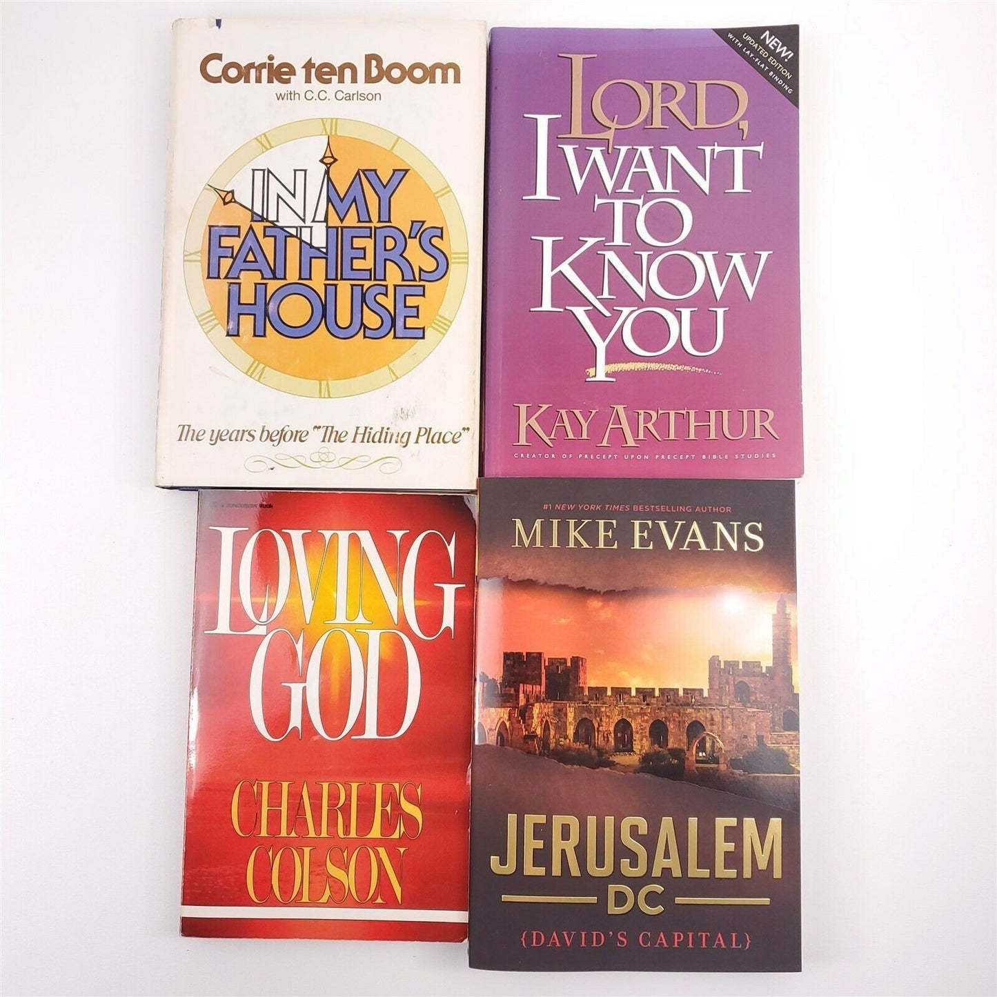 8 Religious Spiritual Faith Books High Calling When Christ Comes Jerusalem DC