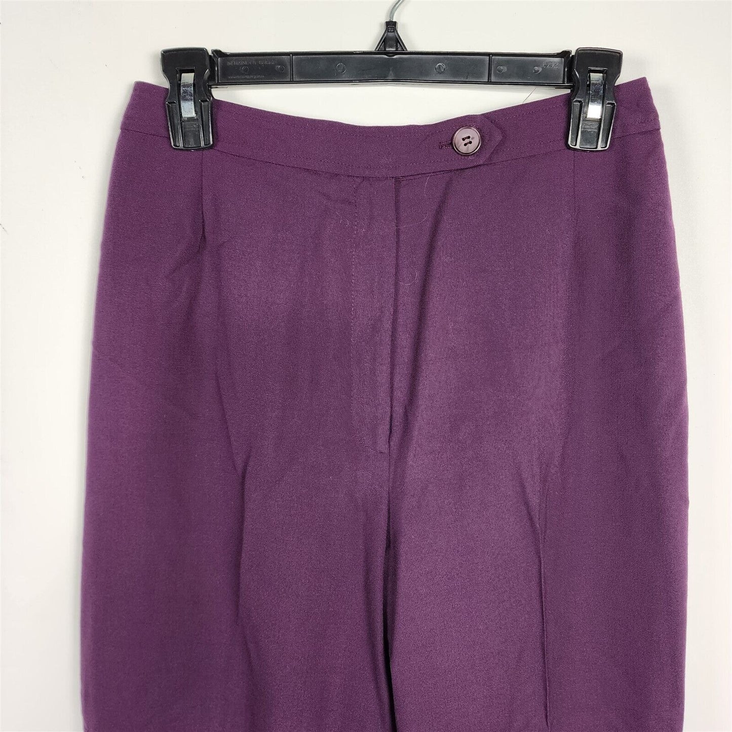 Vintage Evan Picone Purple Wool Dress Pants Womens - 28in Waist