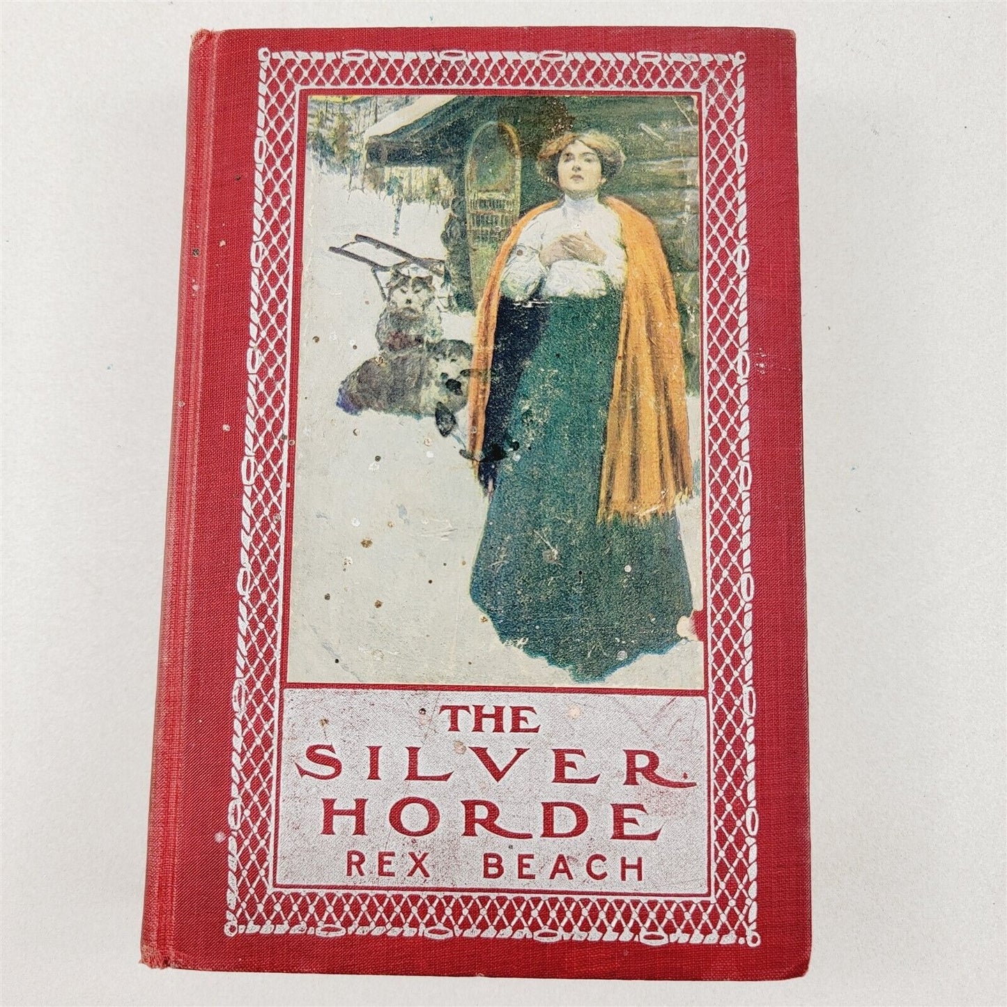 The Silver Horde book by Rex Beach 1909 First Edition Illus by Harvey T. Dunn