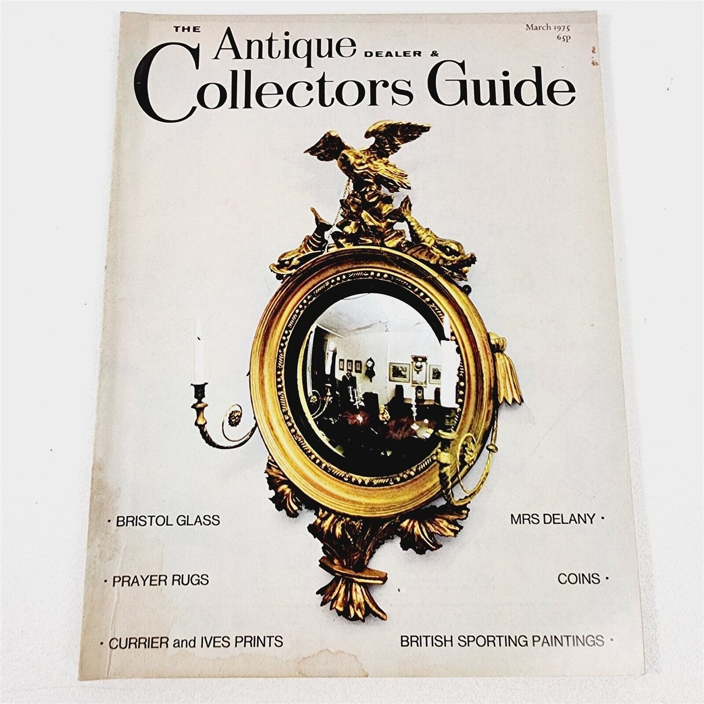 4 Antique Dealer Collectors Guide Magazines 1973 1975 1984 1985