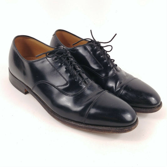 Johnston & Murphy Optima Black Cap Toe Lace Up Oxfords Men’s Shoes Size 10 D/B