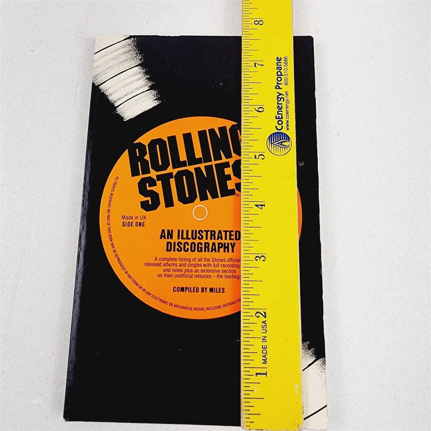 Rolling Stones An Illustrated Discography Compiled by Miles (1980) Paperback