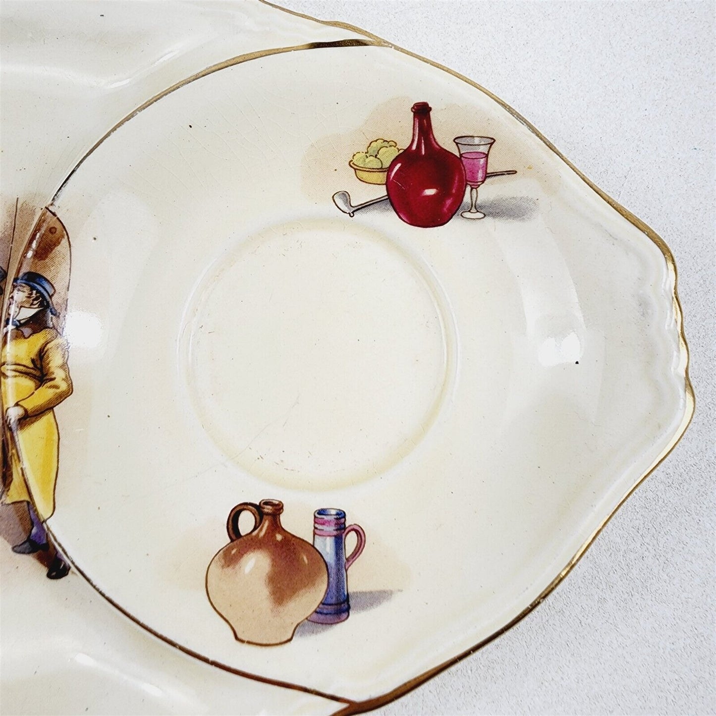 Vintage Royal Winton Grimwades Regency Inn 1815 Tea Snack Plate - 8"
