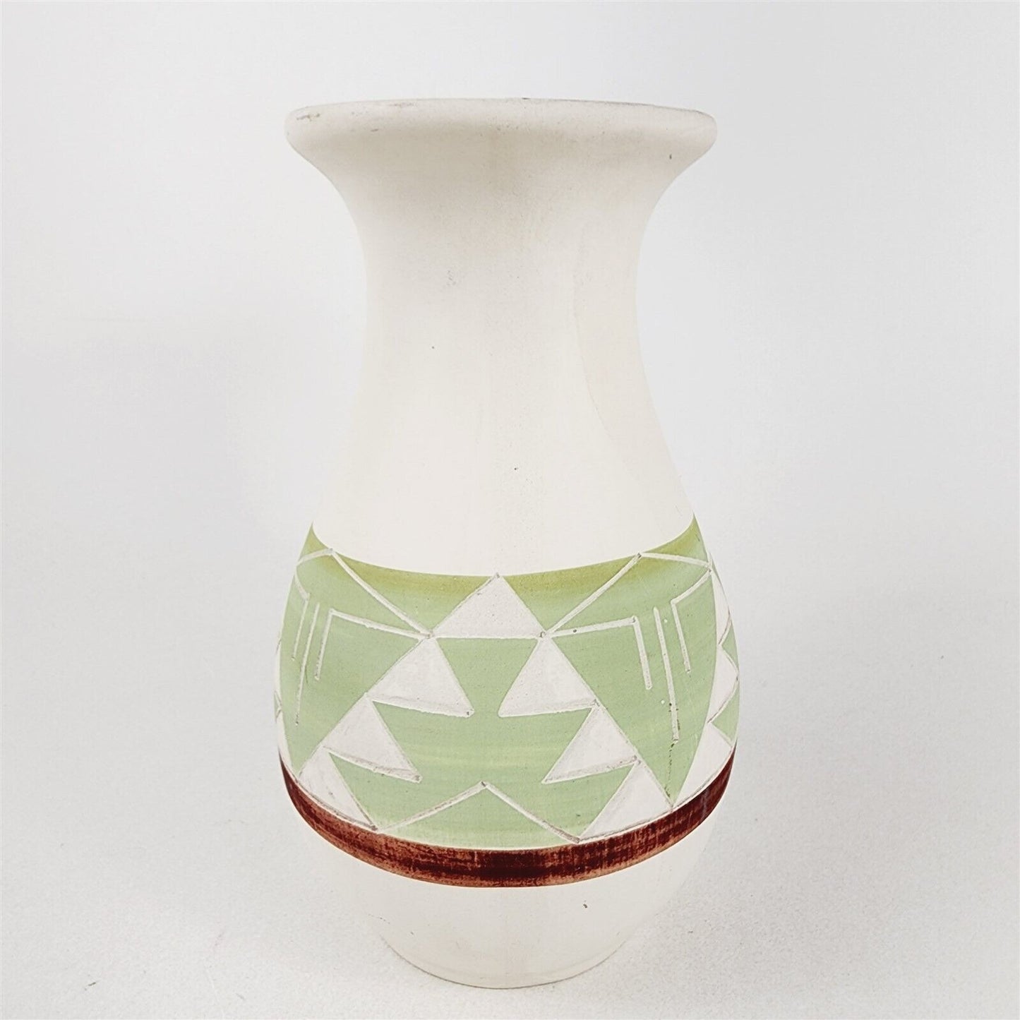 Vintage Kate Dismounts Native American Pottery Signed Pot Vase Handmade 10 1/4"