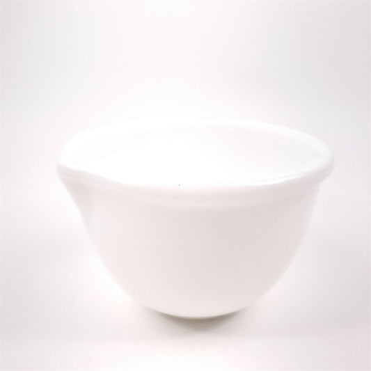 Milk Glass White Mixing Bowl 6-3/4" x 4-1/4" Spout