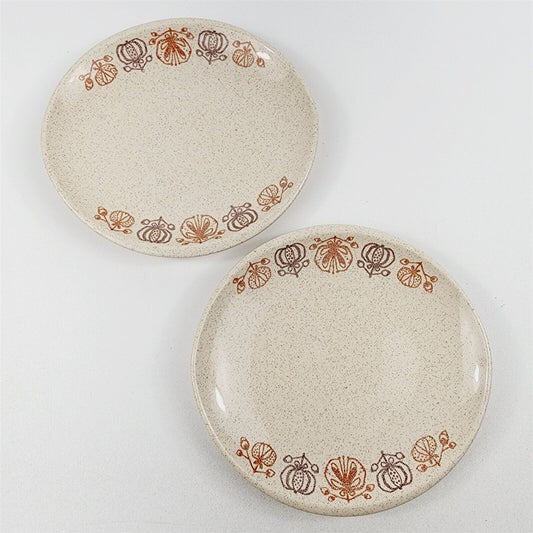 2 Vintage Franciscan Pomegranate Bread & Butter Plates Oval