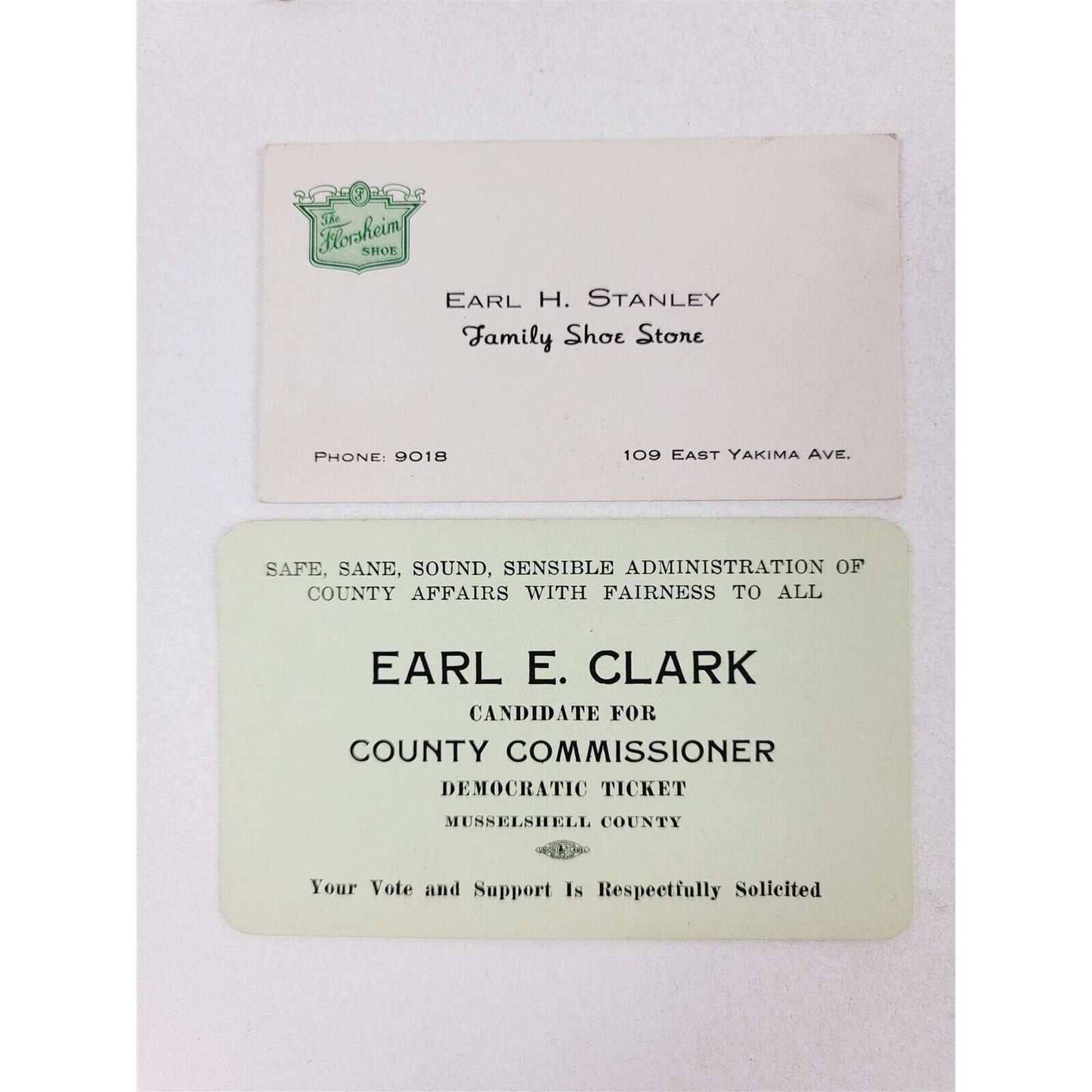 9 Vintage Business Card Advertising Early Shoes Bread Beauty Monkey Political