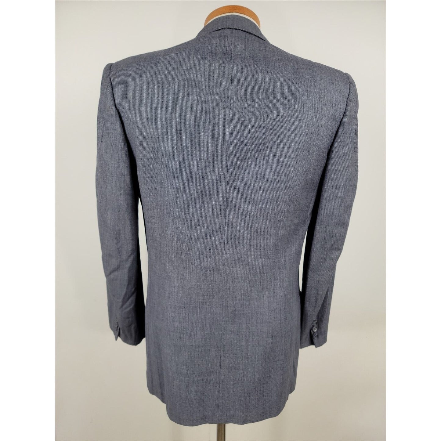 Vintage Society Brand Gray 3 Button Suit Jacket Blazer