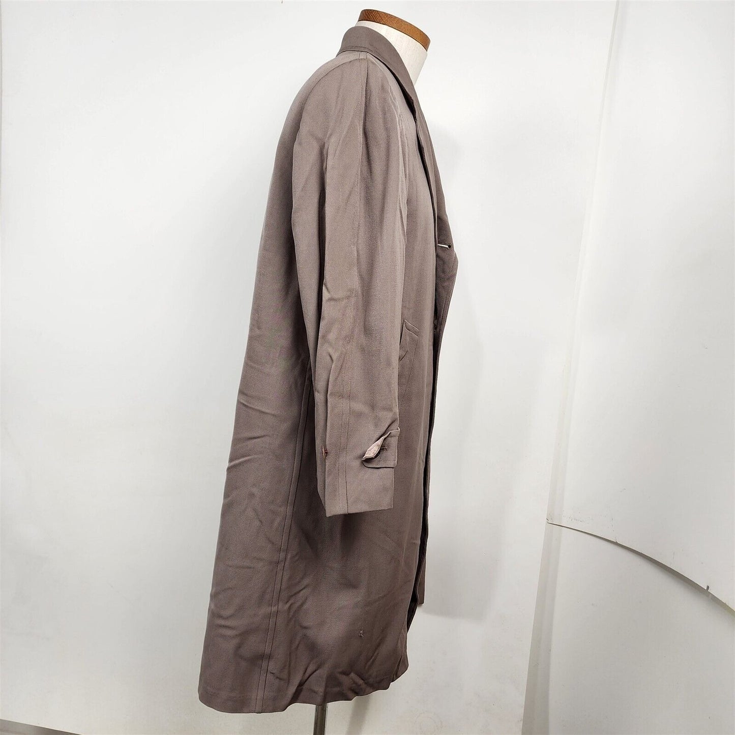 Vintage Clothcraft by Joseph & Feiss Sheddar Taupe Mens Overcoat Topcoat