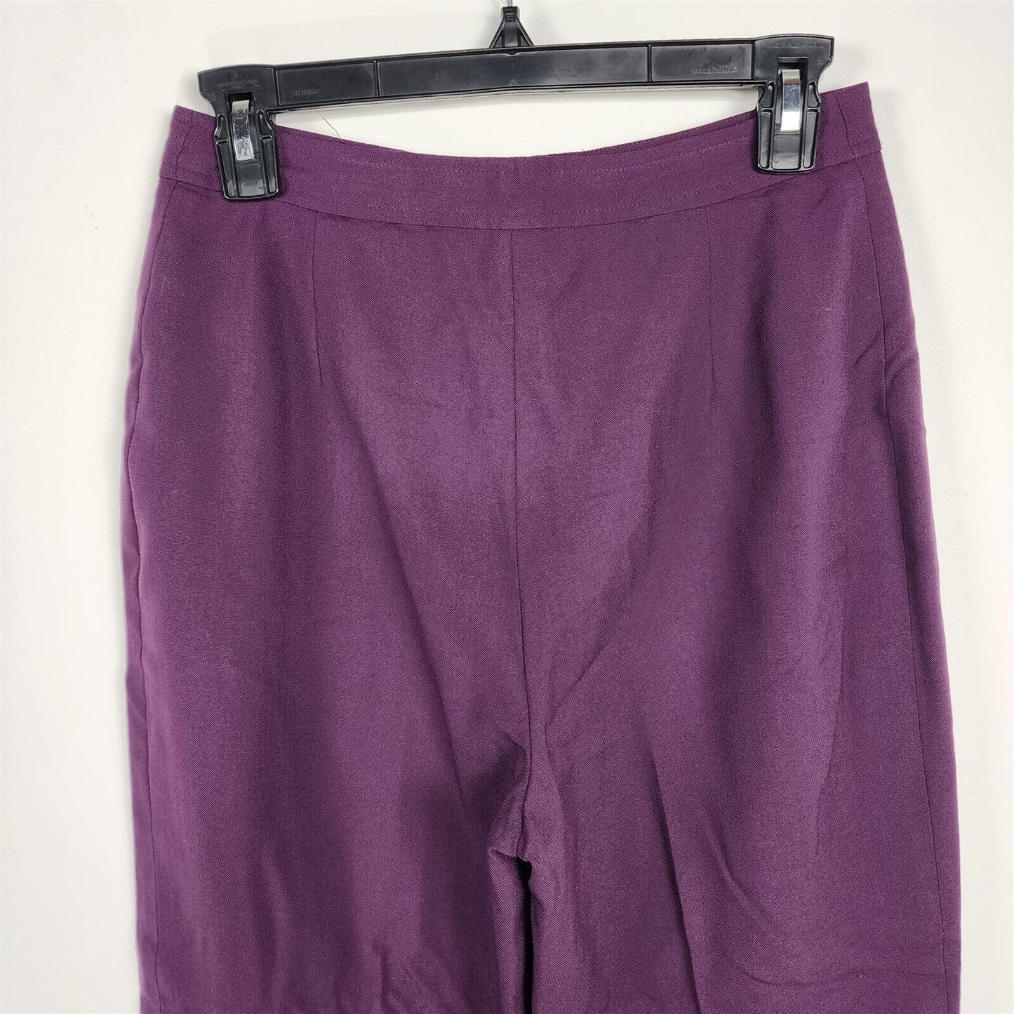 Vintage Evan Picone Purple Wool Dress Pants Womens - 28in Waist