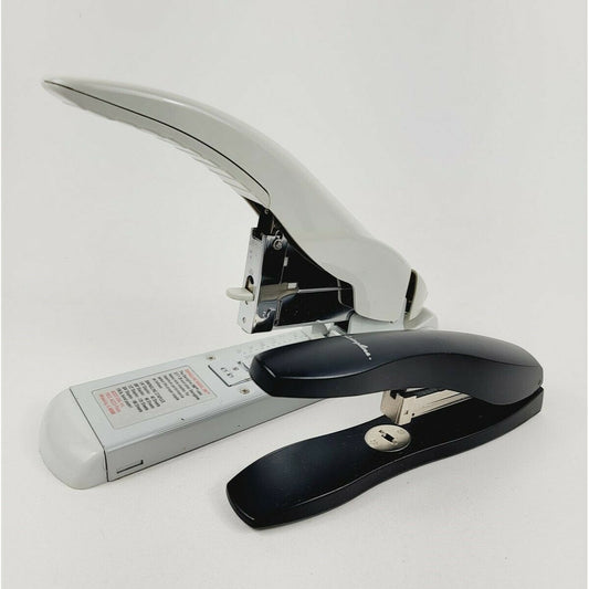 2 Swingline Staplers Gray #390 Black #77701