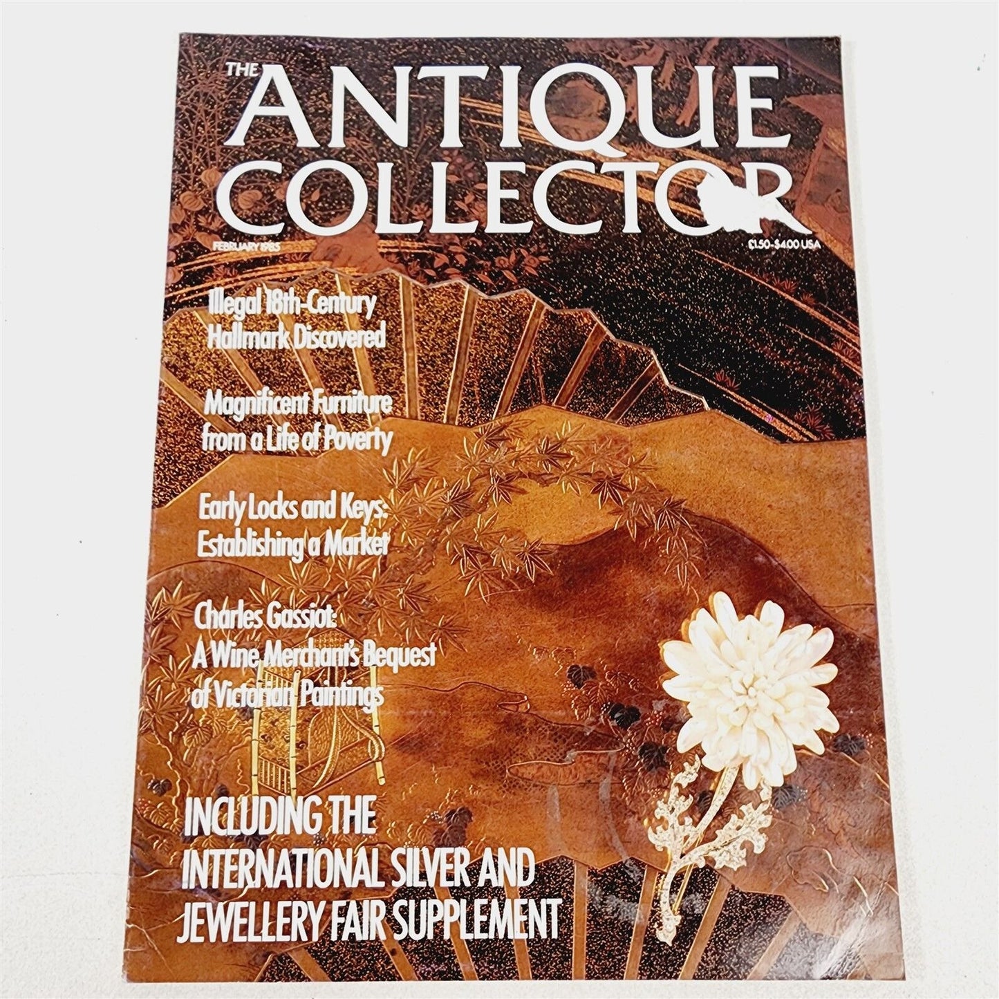 4 Antique Dealer Collectors Guide Magazines 1973 1975 1984 1985