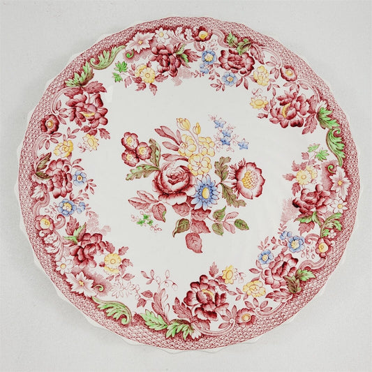 Antique Copeland Spode England Spode’s Bouquet Floral Dinner Plate 10 1/4"