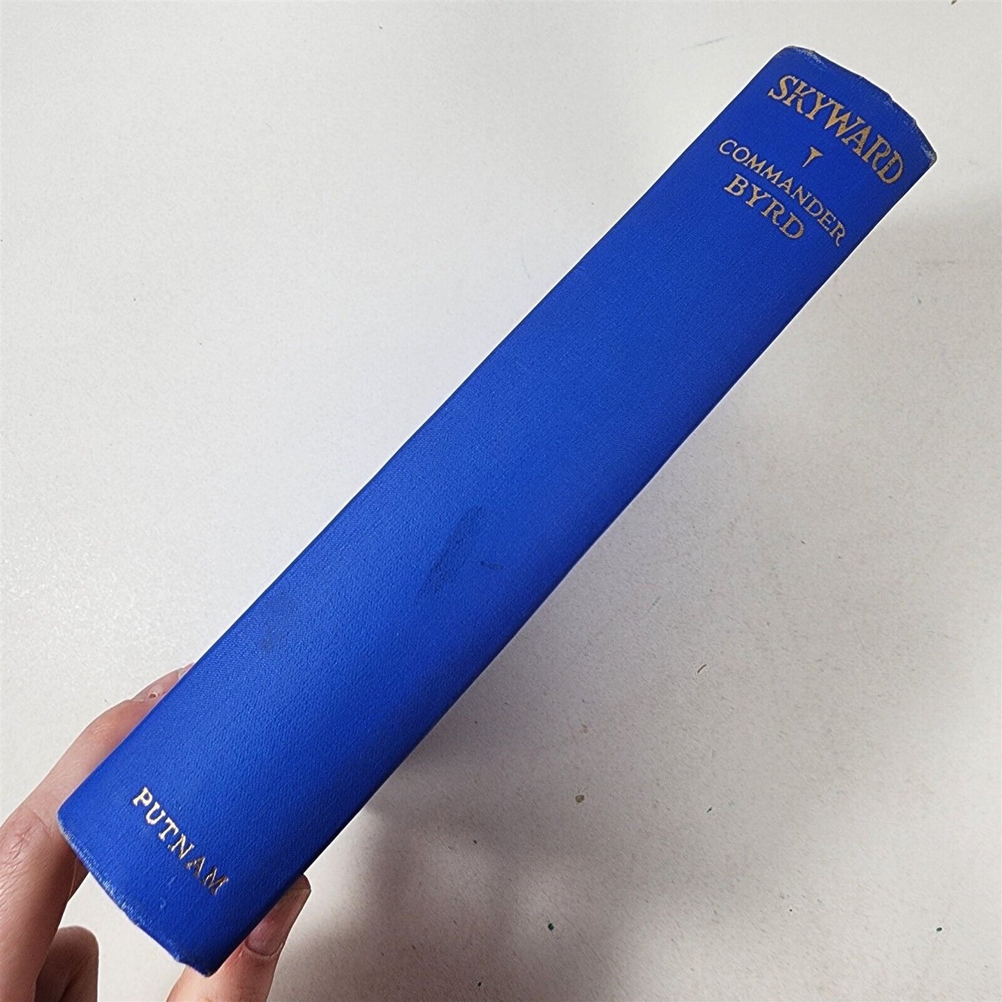 Skyward by Commander Richard E. Byrd US Navy 1928 Hardcover - Rough Dust Jacket