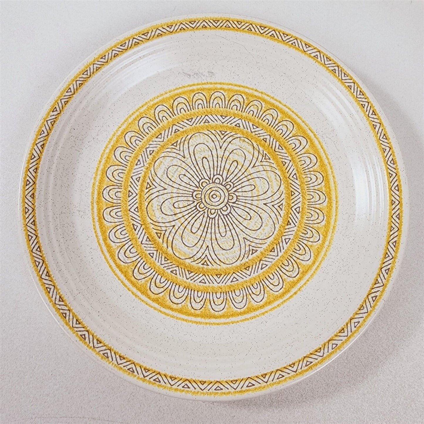 4 Pc Vintage Franciscan Hacienda Gold Yellow Place Setting Plates, Cup & Saucer