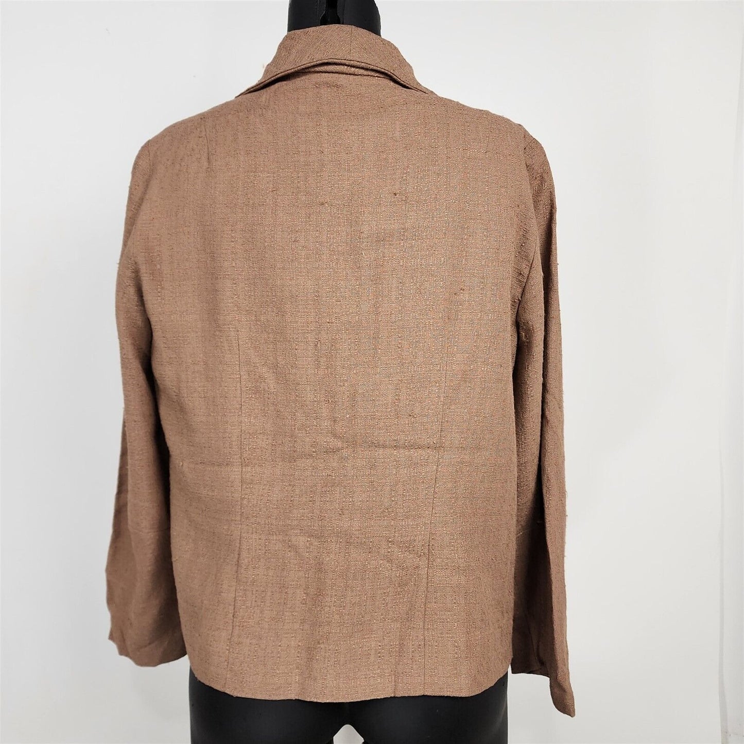 Vintage 1960s Brown 3 Piece Skirt Suit Set Top Jacket & Skirt