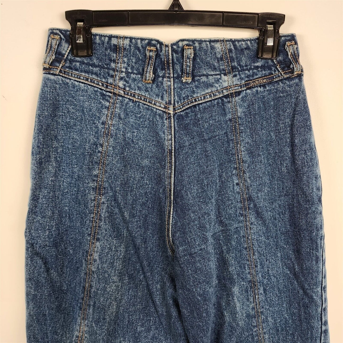 Vintage Seattle Blues Tapered Leg Denim High Waisted Jeans - 28" Waist