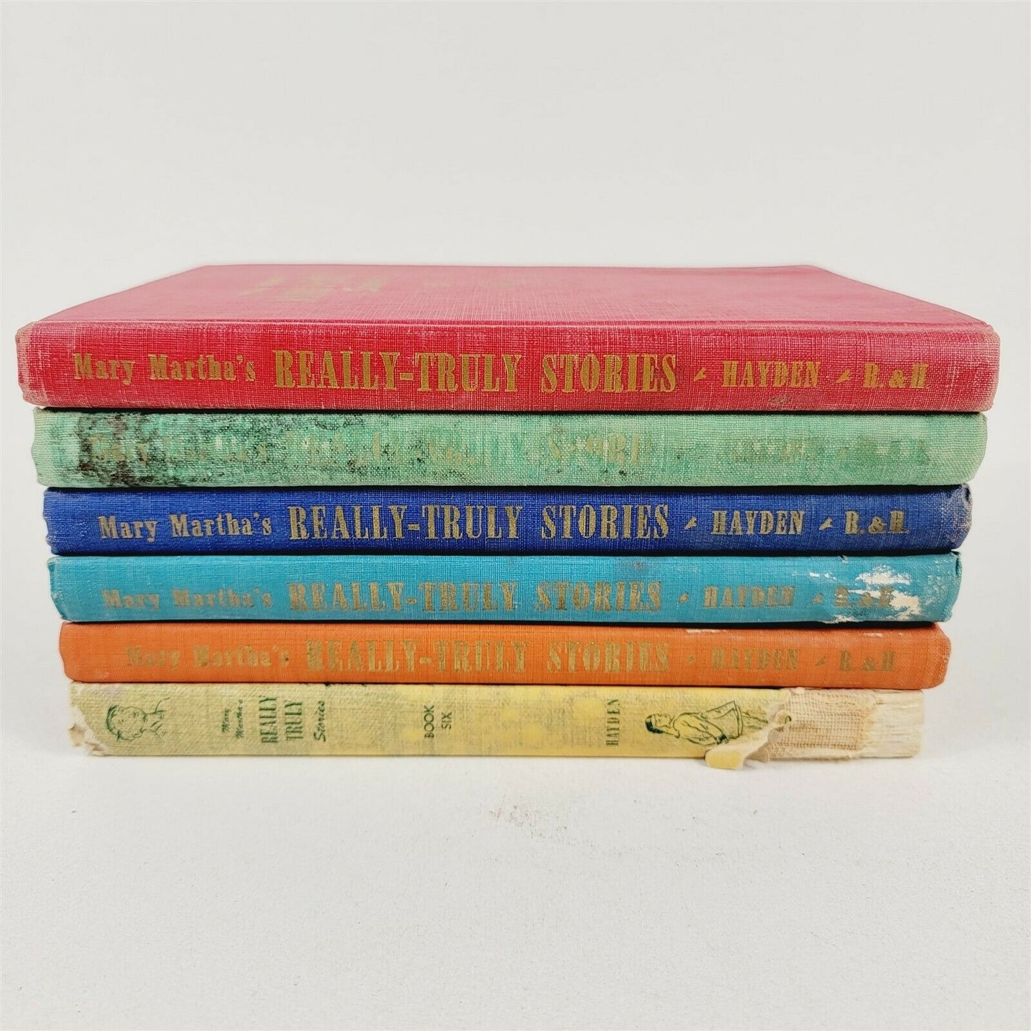 Mary Martha's Really Truly Stories Books1-6 Gwendolen Hayden SDA Review & Harold