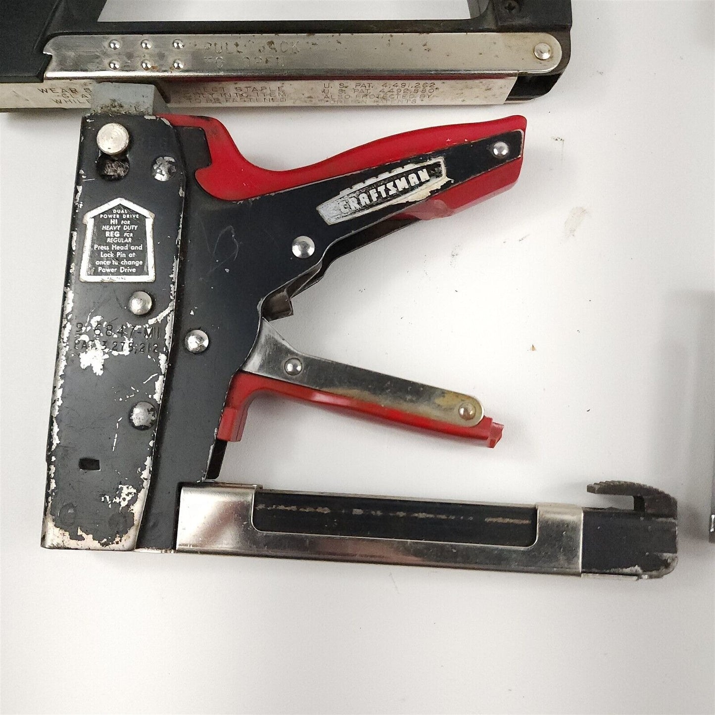 6 Staplers Staple Guns Stanley Craftsman