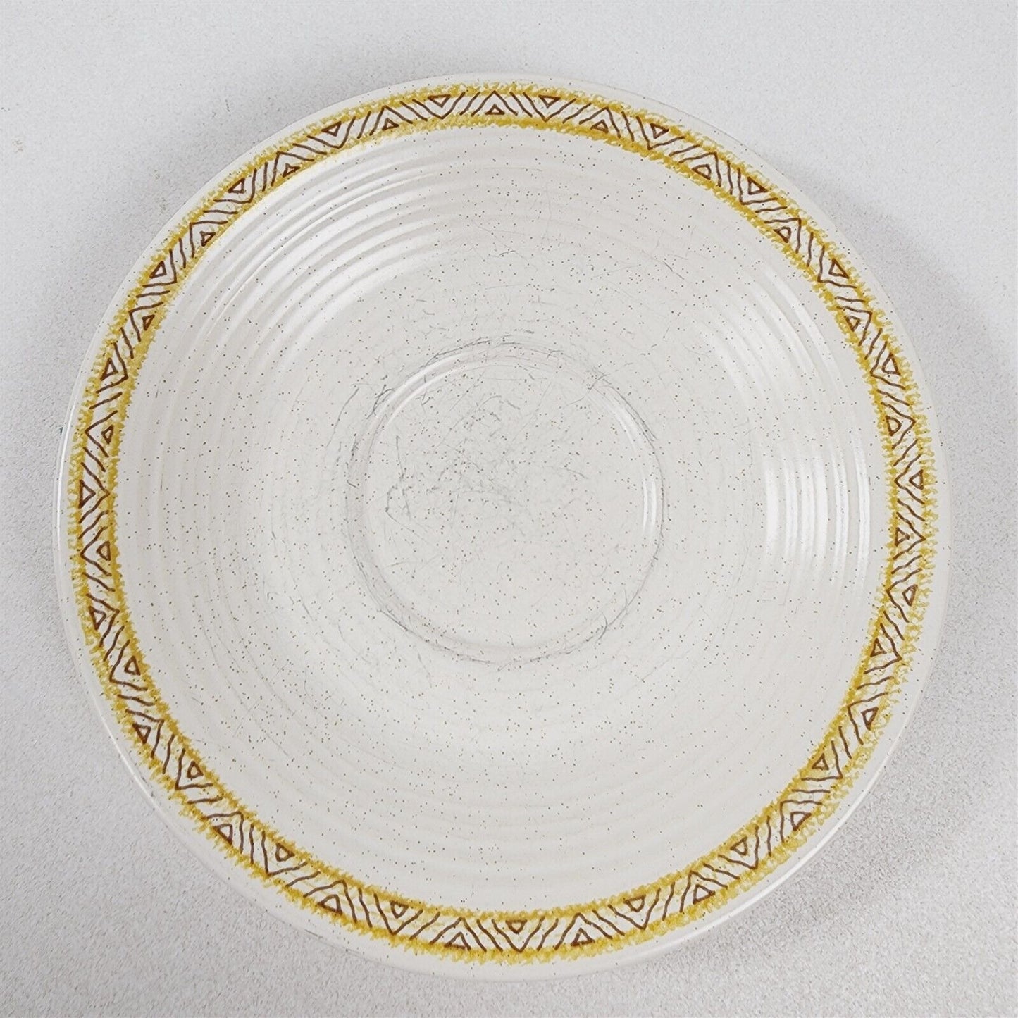 4 Pc Vintage Franciscan Hacienda Gold Yellow Place Setting Plates, Cup & Saucer