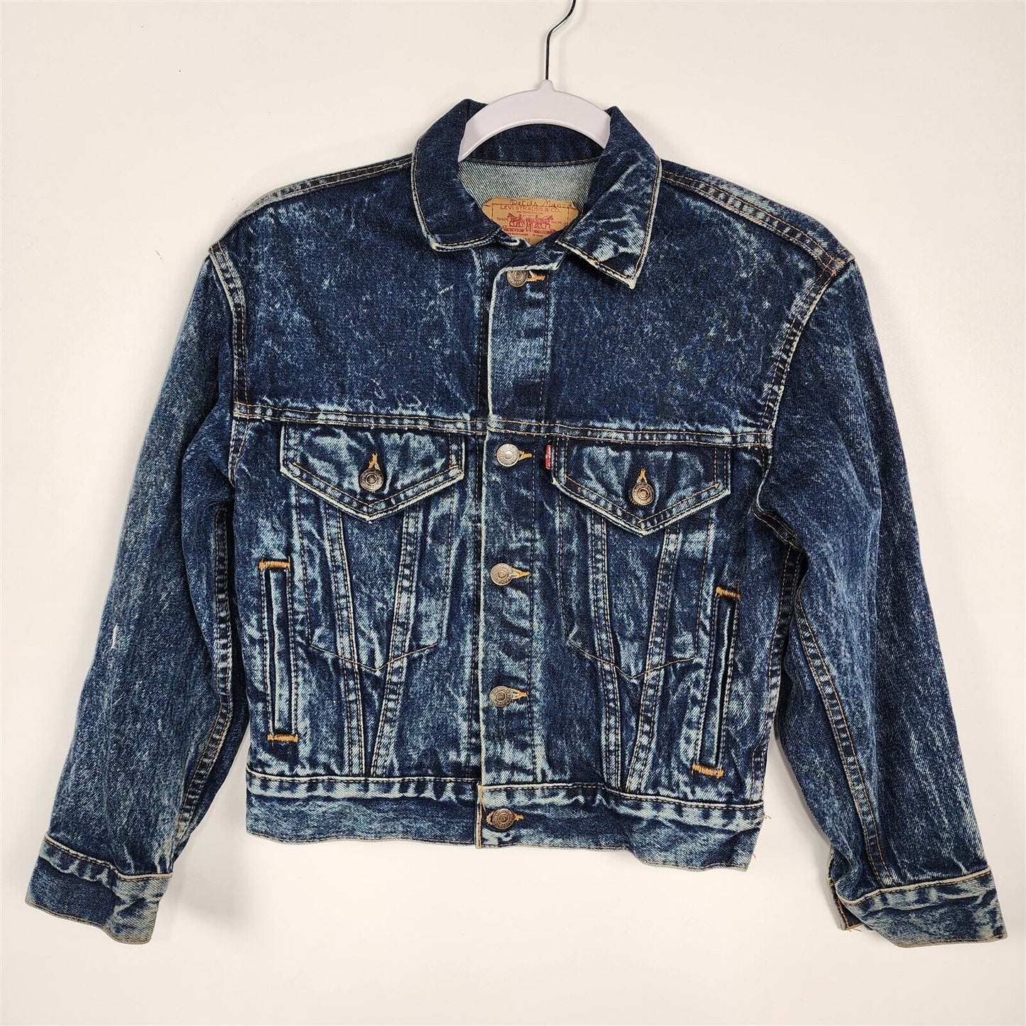 Vintage Denim Trucker Jacket 57514-1109 Mens M