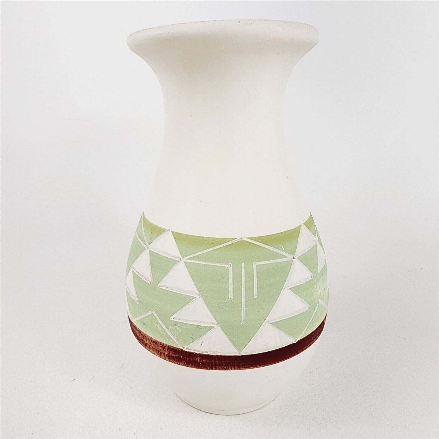 Vintage Kate Dismounts Native American Pottery Signed Pot Vase Handmade 10 1/4"