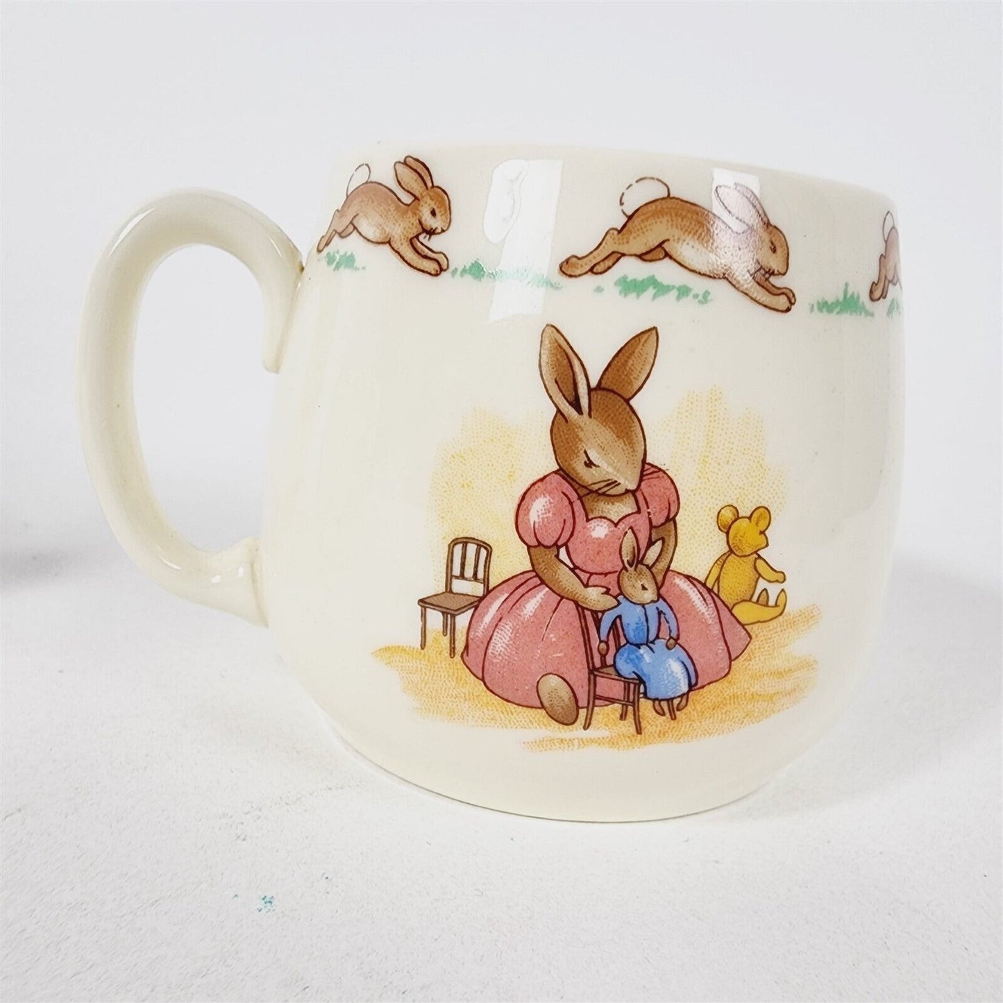 Royal Doulton 4 Piece Bunnykins Dish Set English Fine Bone China