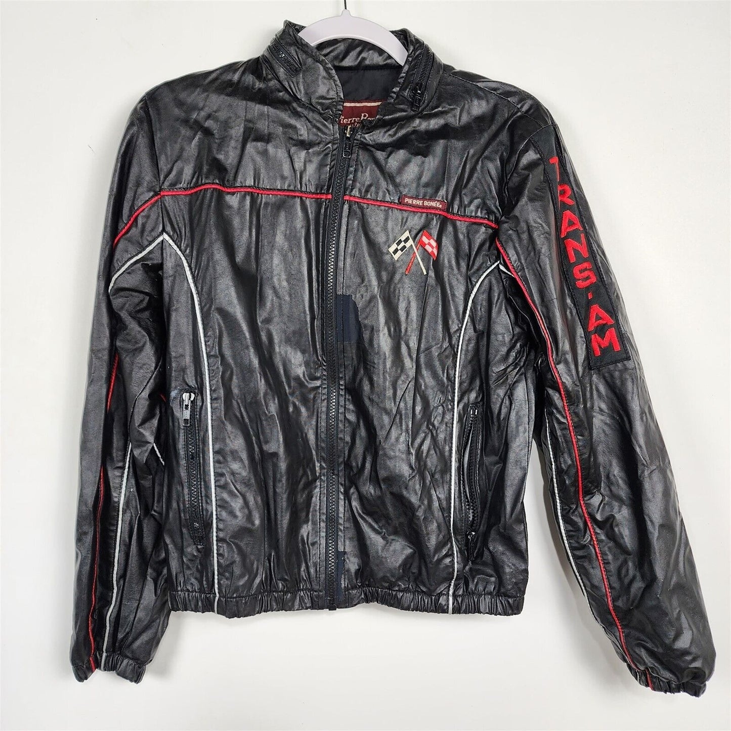 Vintage Pierre Bonee Outerwear Trans Am Racing Jacket Boys Size 18